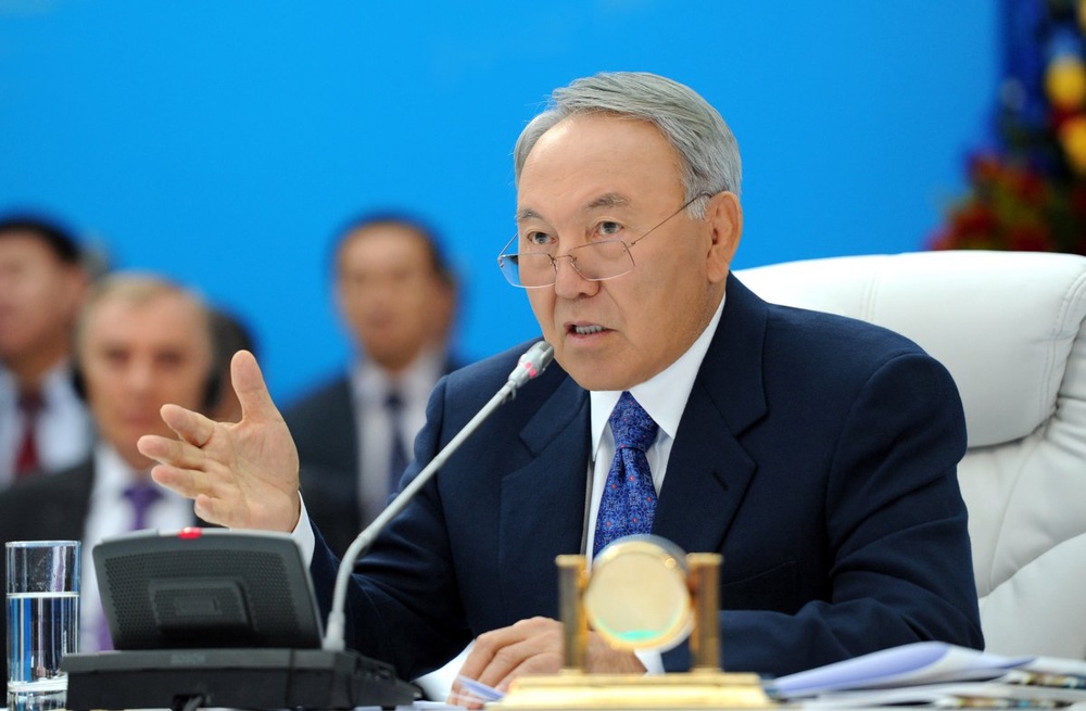 Президент Казахстана Нурсултан Назарбаев. Фото Акорды