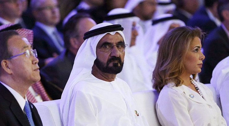 Правитель Дубая Мохаммед бен Рашид Аль Мактум и принцесса Хайя. © Business Insider